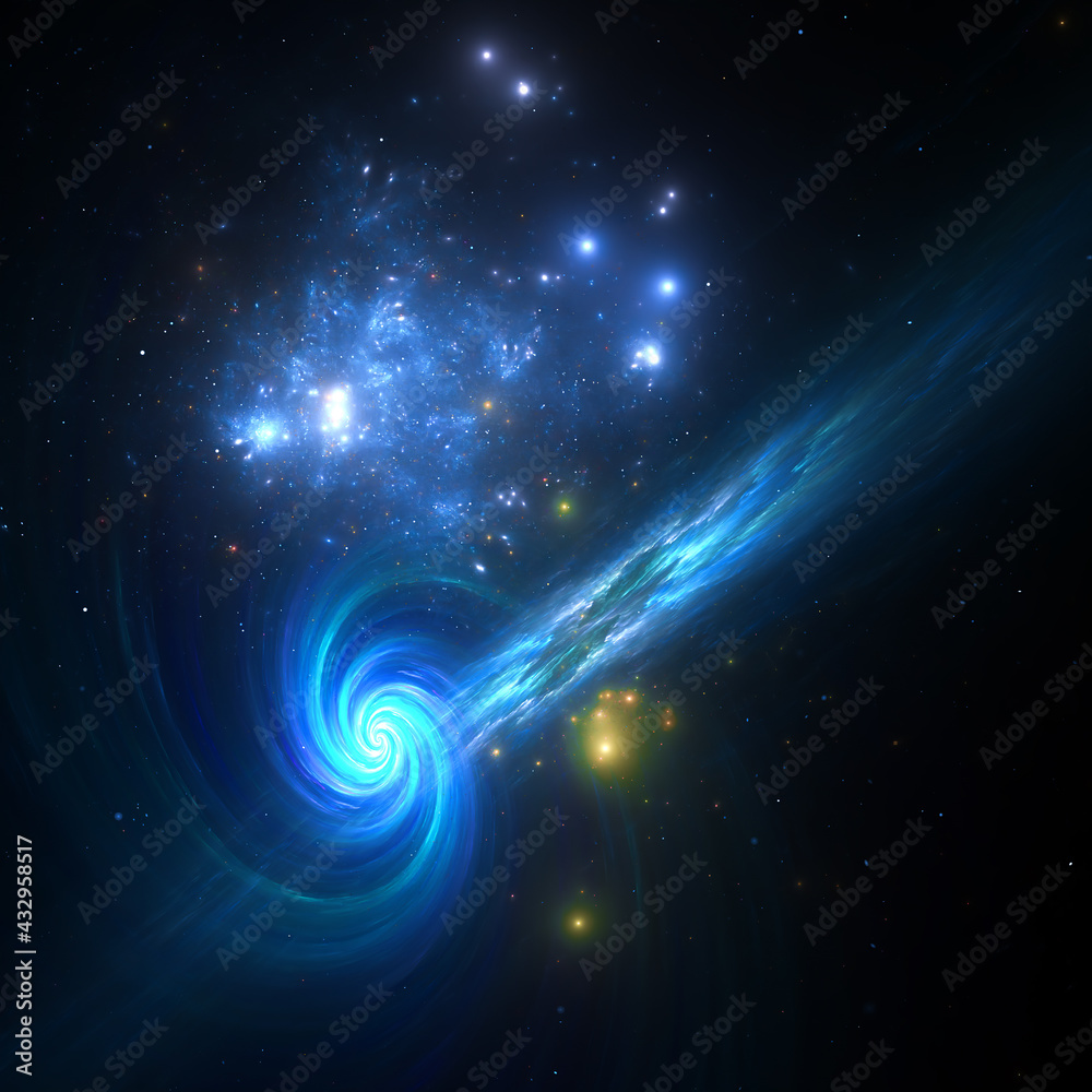 Computer-generated abstract fractal background. Computer-generated abstract fractal background.