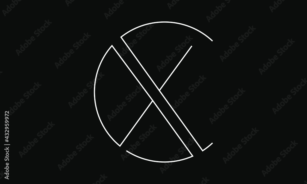 CX/XC logo, CX/XC letter logo design with white and black color, CX/XC Business abstract vector logo monogram template. CX/XC logo, CX/XC letter logo design with white and black color, CX/XC Business abstract vector logo monogram template.