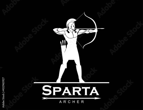 archery, Sparta Archer in white.