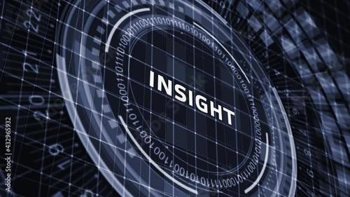 INSIGHT inscription, successful business concept. Business, Technology, Internet and network concept
