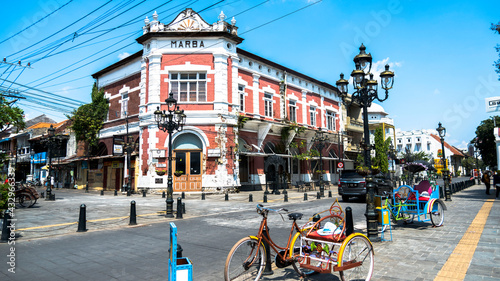 bikes in the street