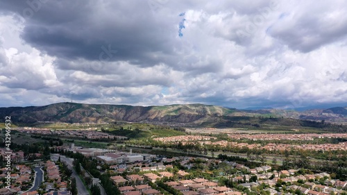 Gorgeous clouds in Orange County, California 
