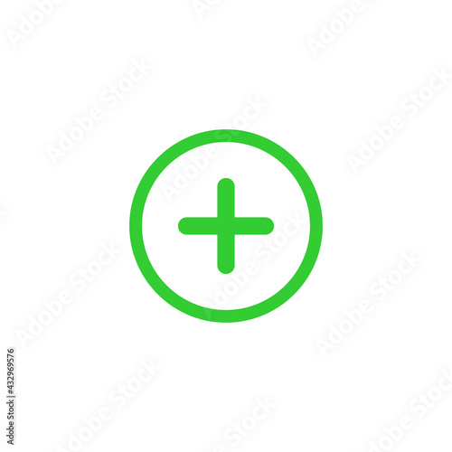 plus icon, add icon vector sign symbol
