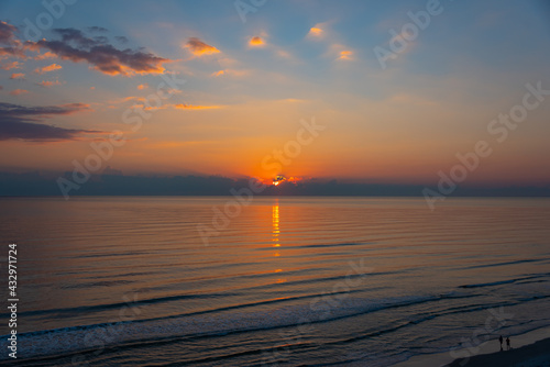 Sunrise on the Atlantic Ocean © Olivia