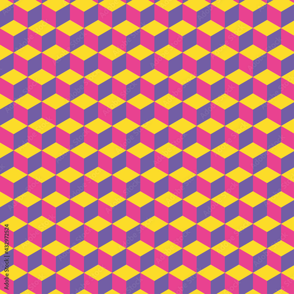 abstract cubes pattern abstract cubes pattern