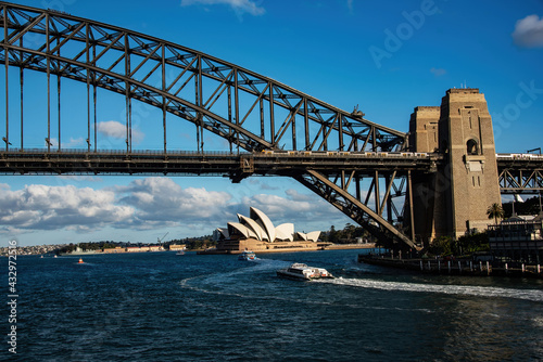 Sydney Opera House and the Harbour Bridge © Betty Rong