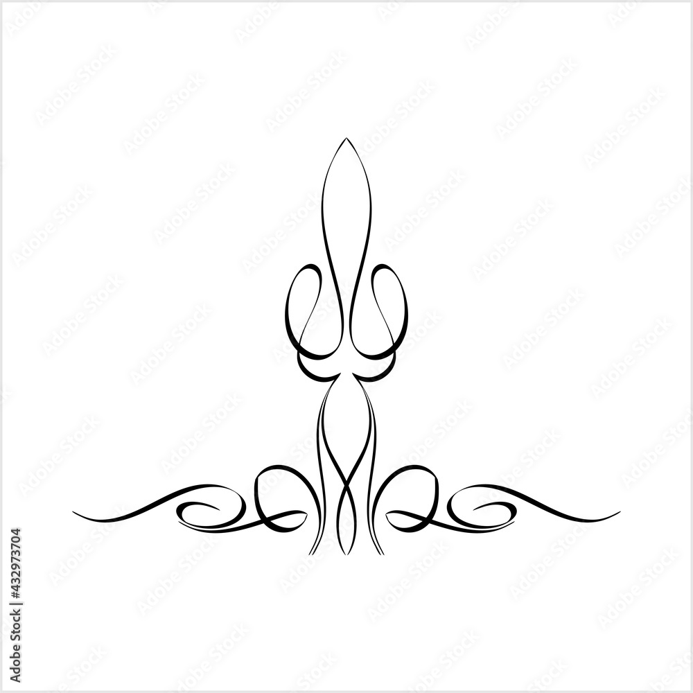 Pinstripe Design, Pin Stripe, Decorative Art Style Pinstripe Design, Pin Stripe, Decorative Art Style