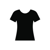 simple clothes and dress icon