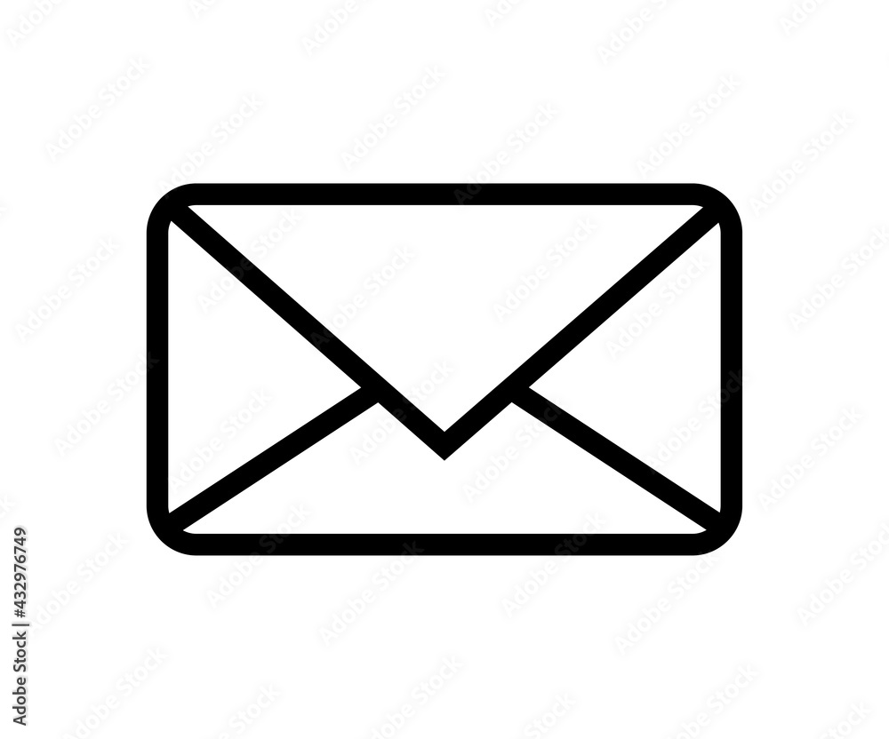 Mail icon vector, Envelope sign, Email symbol Mail icon vector, Envelope sign, Email symbol