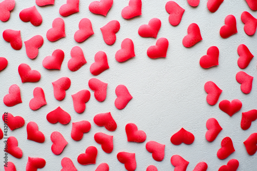 Love Valentines day romantic background. hearts and roses beautiful.Empty space Valentines day background with red hearts Love Valentines day romantic background. hearts and roses beautiful.Empty space Valentines day background with red hearts