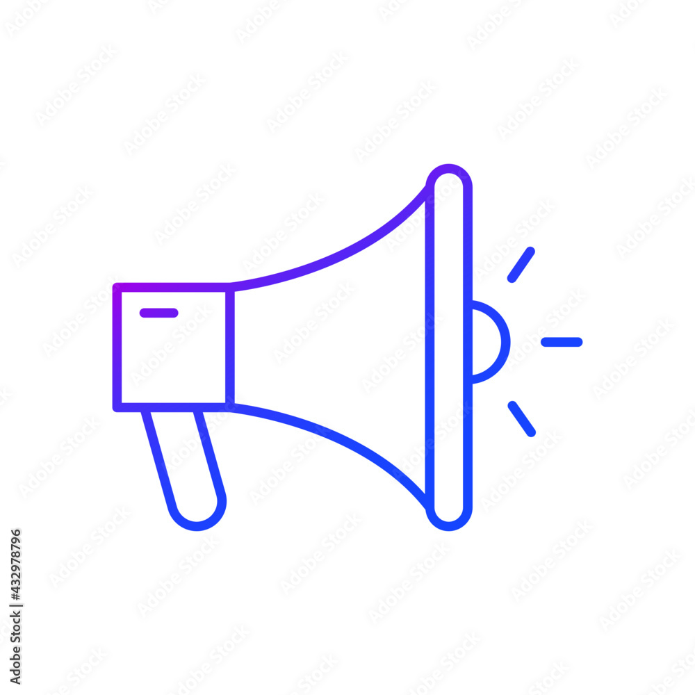 Megaphone icon Megaphone icon