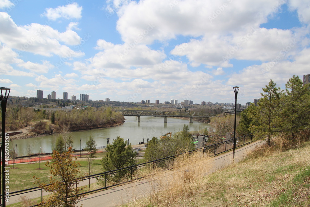 The River Valley, Louise McKinney Park, Edmonton, Alberta