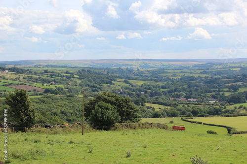 Rural scene in North Yorkshire  U.K..