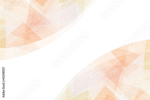 和紙による背景素材（パステルカラー）
