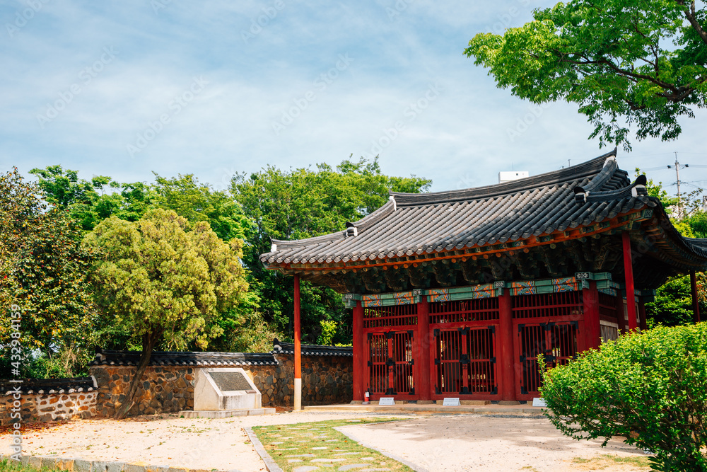 Gosodae Korean traditional architecture in Yeosu, Korea Gosodae Korean traditional architecture in Yeosu, Korea