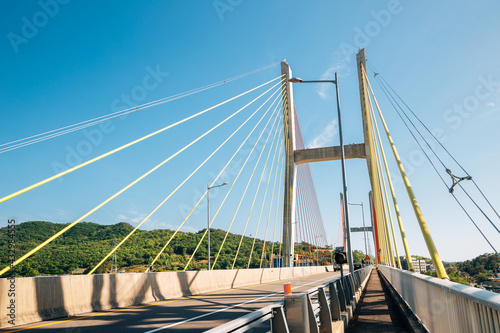 Geobukseon Bridge in Yeosu, Korea