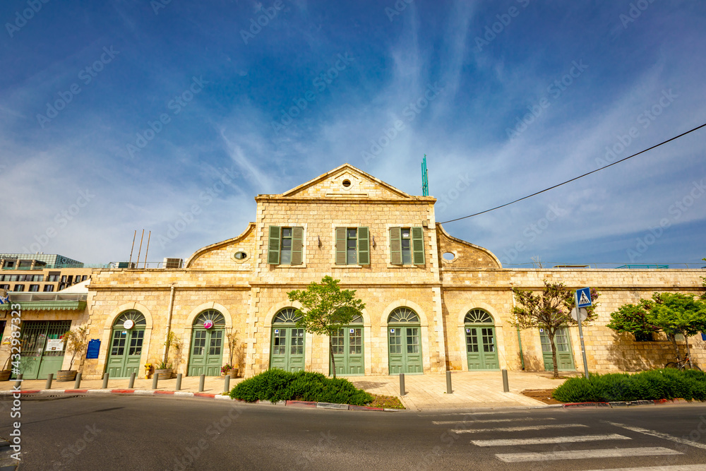 The Jerusalem railway station  a historic railway station in Jerusalem, Israel, located between Hebron Road and Bethlehem 