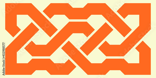 Celtic knot. Medieval decor...