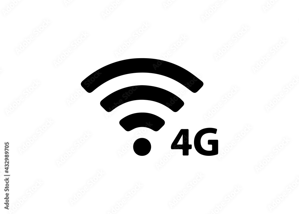 Wifi Signal Symbol Icon Logo Vector Illustration Wifi Signal Symbol Icon Logo Vector Illustration