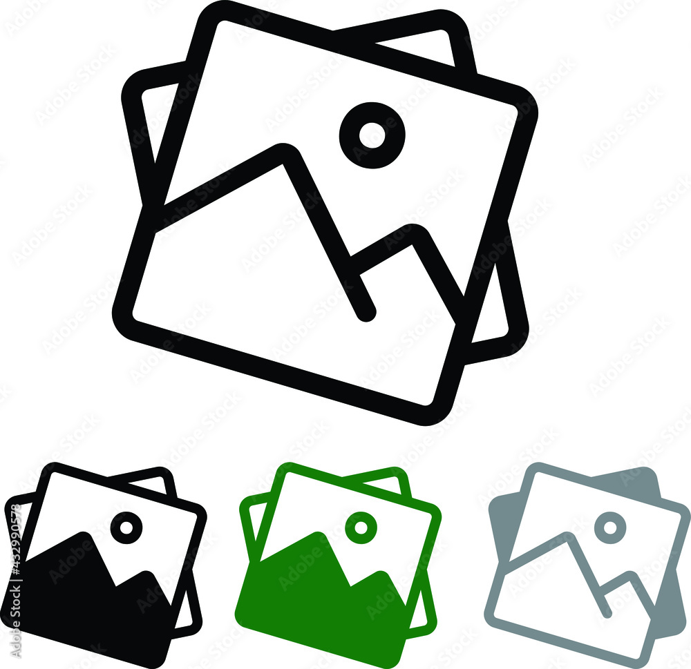 Multiple image icons for websites and applications Multiple image icons for websites and applications