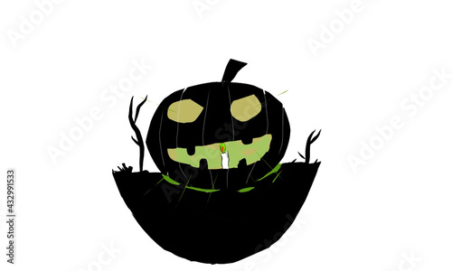 Light in Pumpkin helloween