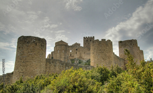 Château et église romane de Loarre, Aragon, Espagne