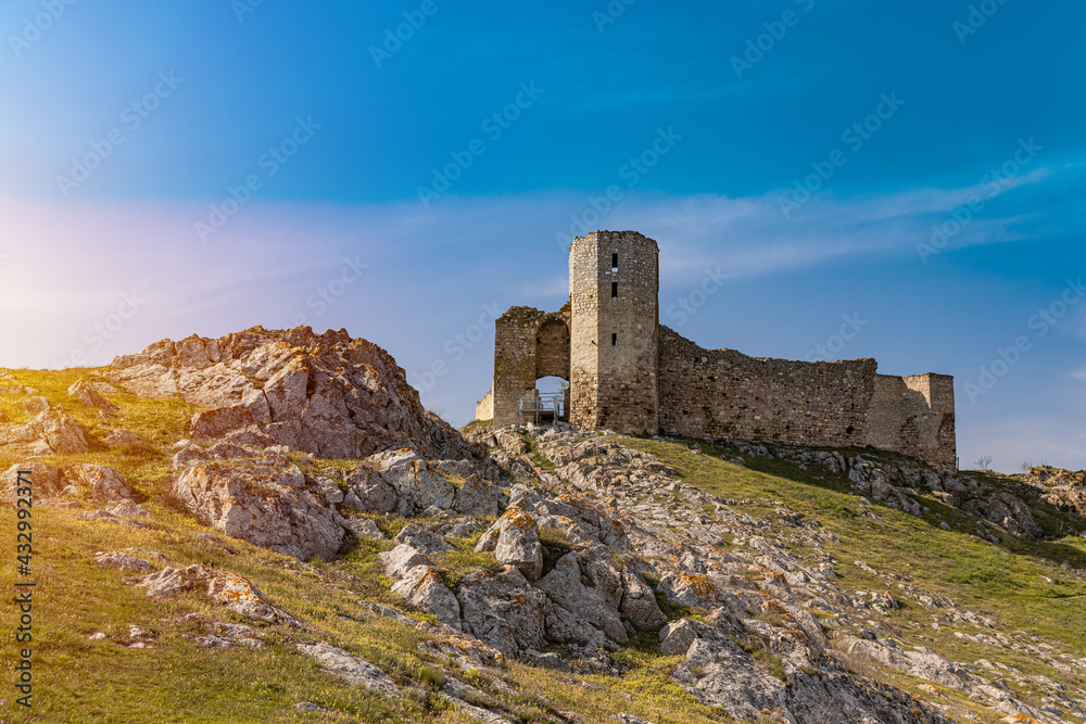 The Enisala Fortress is a medieval fortress