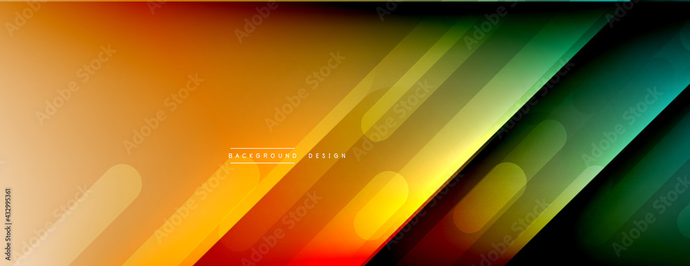 Dynamic lines abstract background. 3D shadow effects and fluid gradients. Modern overlapping forms Dynamic lines abstract background. 3D shadow effects and fluid gradients. Modern overlapping forms