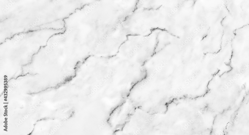 Obraz premium Natural White marble texture for skin tile wallpaper luxurious background, for design art work. Stone ceramic art wall interiors backdrop design. Marble with high resolution