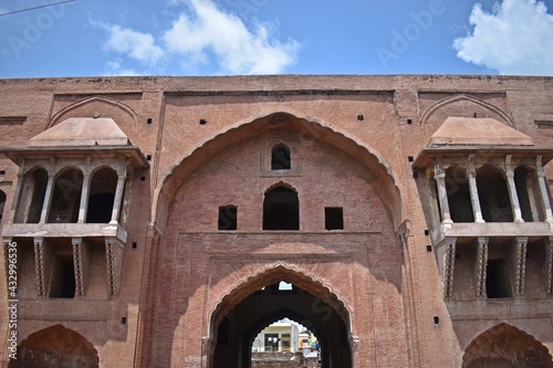 ancient ruined building ,panipat,haryana,india photo