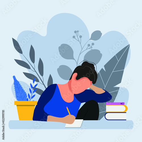 fit Woman lifestyle Activity Illustration