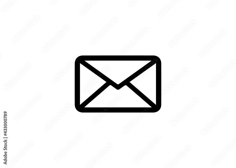 Envelope Email Icon Logo Vector Illustration Envelope Email Icon Logo Vector Illustration