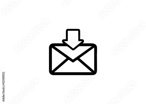 Envelope Email Icon Logo Vector Illustration