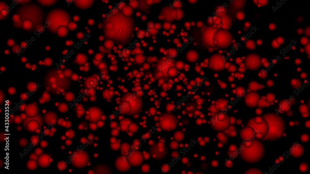 Animated red blood cells for video overlay. Animated red blood cells for video overlay.