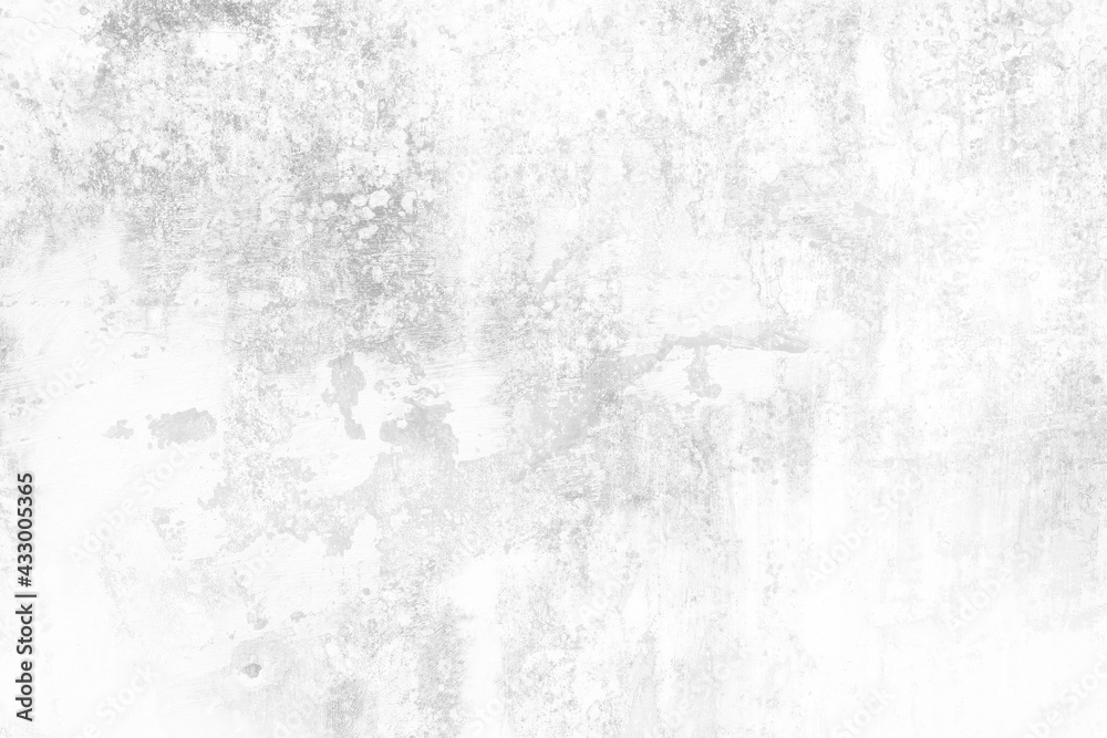 Fototapeta premium White Grunge Concrete Wall Texture for Background.
