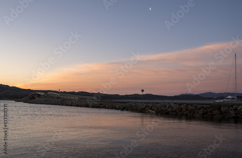 Alba sul ponte di Caprera © Fabio Presutti