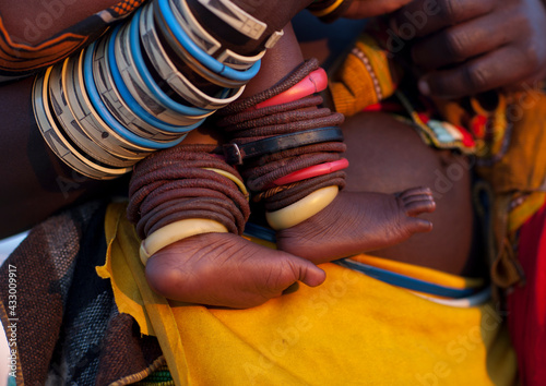 Mucawana Bracelets, Village Of Oncocua, Angola photo