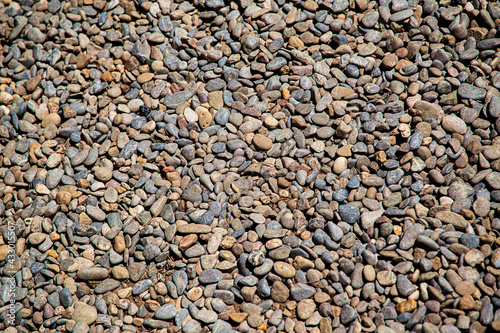 Stone pebble texture