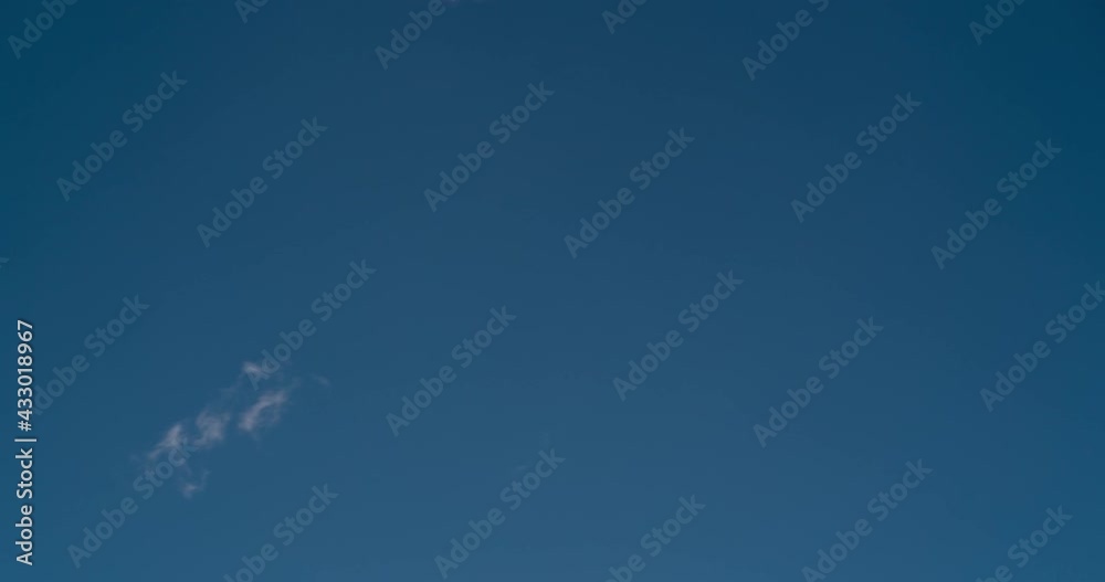 Dissipation of cloud in the sky in timelapse. Dissipation of cloud in the sky in timelapse.