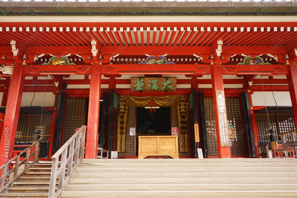 Daikodo Hall at Enryakuji Temple (Mount Hieizan) Toudou in Shiga prefecture, Japan - 比叡山 延暦寺 東塔 大講堂