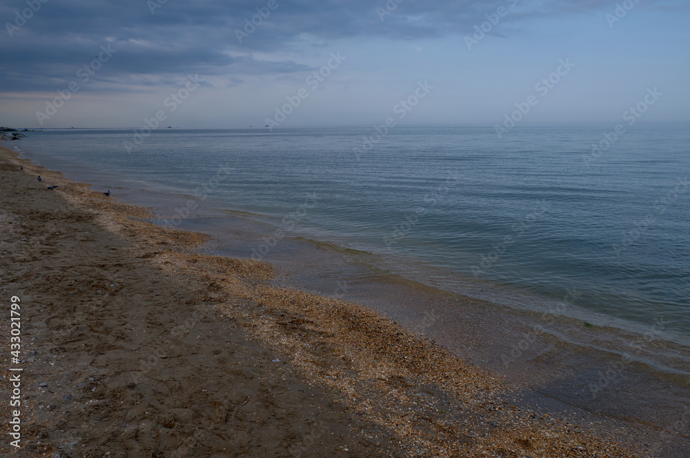 on the shores of the Caspian Sea 
