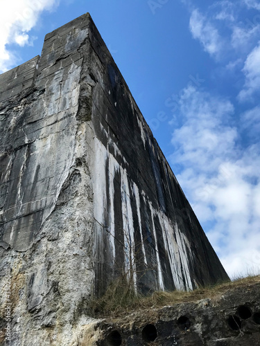 Photography Ruins of a World War II bunker in Blåvand Denmark