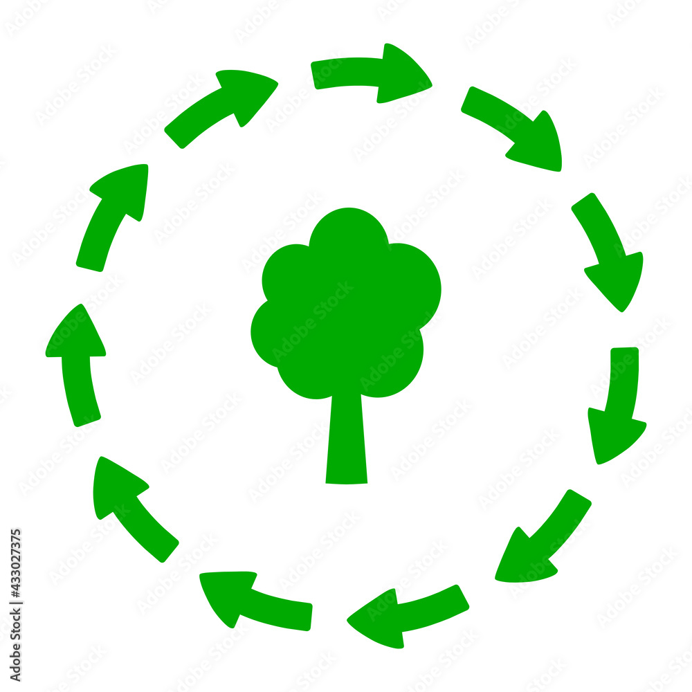 Obraz premium Baum und Pfeile