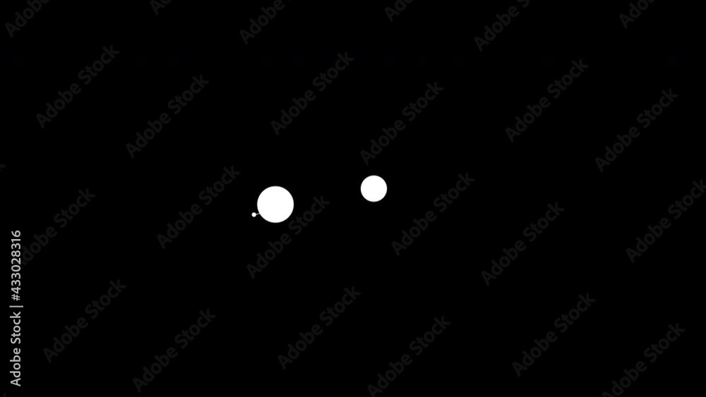 Black background with dots particles in motion. Black background with dots particles in motion.