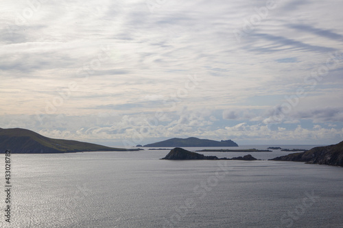 Konstfotografi Islands from Dingle Peninsula in Ireland