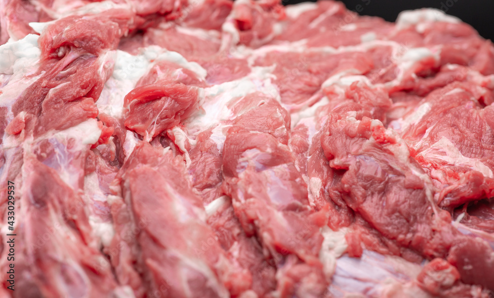 Fresh piece of raw meat Fresh piece of raw meat
