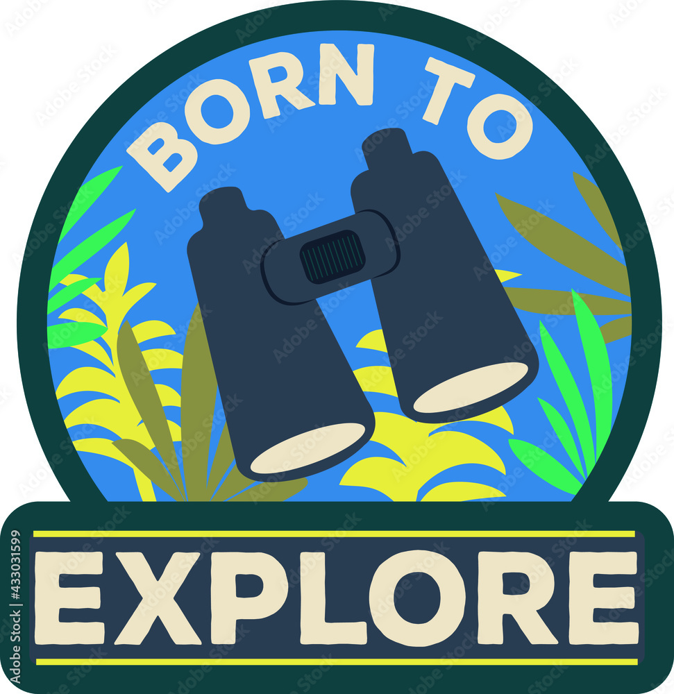 Vector cute explorer badge designs for kids. Stock Vector | Adobe Stock