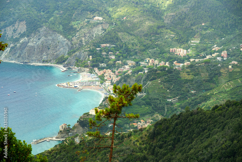 View of a coast in Italy photo