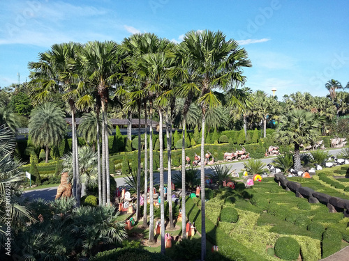   Nong Nooch Tropical Botanical Garden is a 500-acre botanical garden and tourist attraction