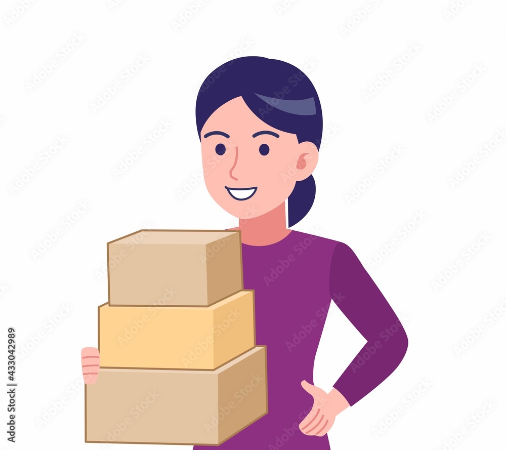 紫のシャツを着た女性 紫のシャツを着た女性